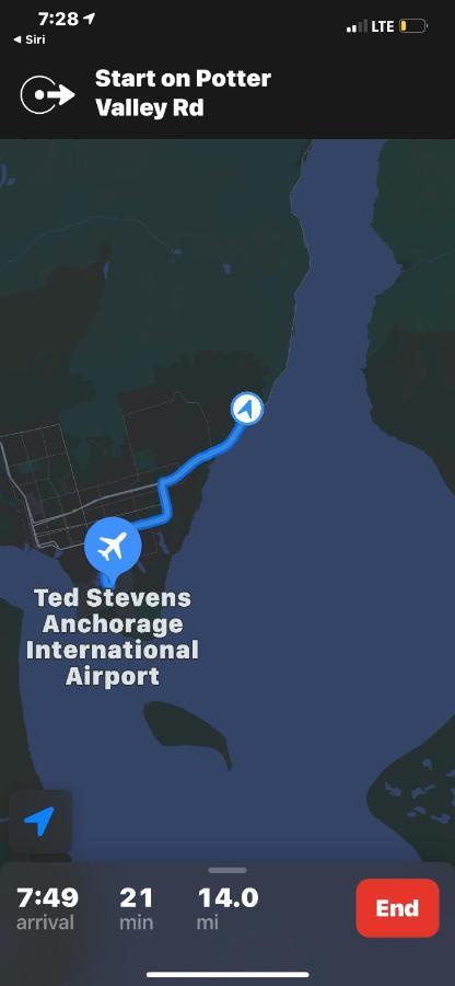 Frenchy'S Adventure Bed And Breakfast Anchorage Exteriör bild